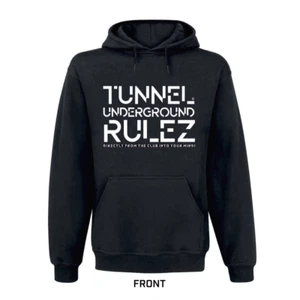 Tunnel Hoodie • Underground Rulez • Talla XXL - Imagen 1 de 4