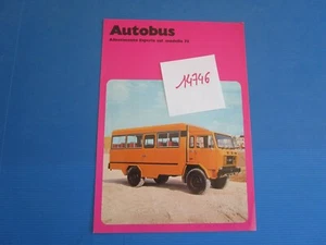 N°14746 / FIAT-IVECO autobus modello 75 / prospectus italiano 1978? - Imagen 1 de 1