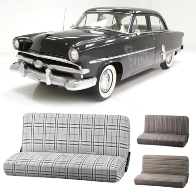 Cubierta de asiento de banco de coche tamaño completo resistente a las manchas manta de sillín para Ford Crestline Foto 1 de 4