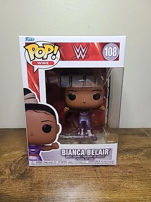Figura Vinilo Funko POP WWE BIANCA BELAIR #108 WrestleMania 37  Foto 1 de 4