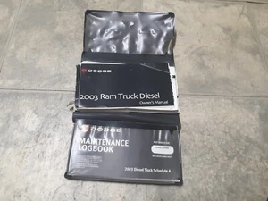 2003 Dodge Ram 2500 Cummins diesel owners manual set - Bild 1 von 3