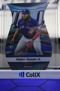 2024 Topps Stadium Club Chrome Vladimir Guerrero Blue Jays "Triumverates" - Picture 1 of 2