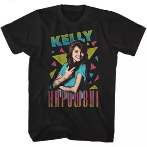 Camiseta para hombre Saved By The Bell programa de televisión Kelly Kapowski foto triángulos de colores - Imagen 1 de 5