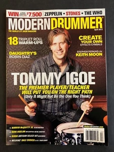 Modern Drummer Magazine April 2013  Tommy Igoe  - Bild 1 von 2