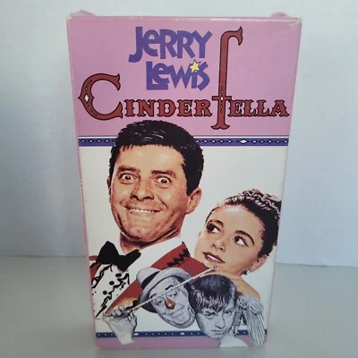 Cinderfella VHS Tape Jerry Lewis Video Movie Musical Comedy Foto 1 de 4