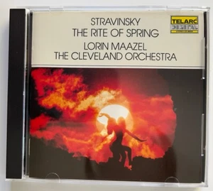 Stravinsky The Rite of Spring Maazel Cleveland Telarc Cd Japan Smooth NM - Bild 1 von 3