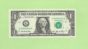 2006 ..UNCIRC $1 K 2088 5866 E .... 2006 $1 K-E NICE NOTE FRN - Bild 1 von 2