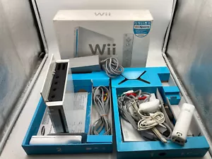 Nintendo Wii Console w/ Wii Sports Bundle In Box With Skyward Sword 2 Wiimotes - Picture 1 of 6