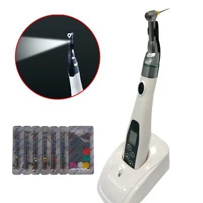 Endodoncia Dental Inalámbrica LED Endo Motor 16:1 Contra Ángulo/NiTi Archivos Rotativos ns Foto 1 de 4