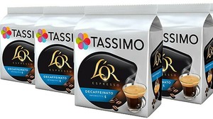 4 X Packs Tassimo the or Espresso Decaf T Discs Capsules - 64 drinks
