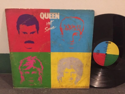 Queen 33 rpm Philippines 12" EP LP hot space Foto 1 de 3