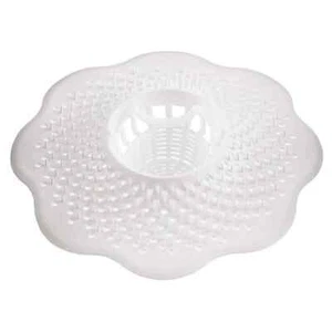 Everbilt Tub Drain Hair Catcher in White - Picture 1 of 5