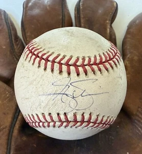 Greg Swindell Signed Autographed Game Used Official Major League (OML) Baseball - Picture 1 of 2