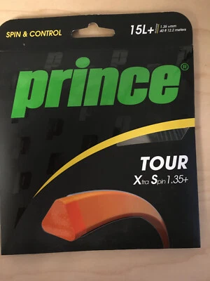 Prince Tour Xtra Spin 15L+ tennis string, new