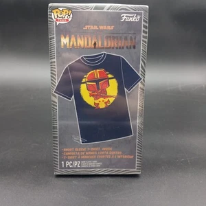 Funko Pop Tees The Mandalorian Cute Child Sun WalmartExclusive Size M MediumNew - Picture 1 of 2