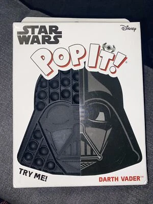 Pop It! Star Wars Darth Vader The Original Pop It! Fidget New In Box - Image 1 of 2