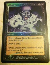 Foil Unhinge - Torment - Magic: The Gathering - MTG