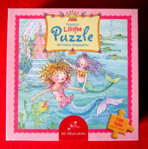 Spiegelburg Prinzessin Lillifee Puzzle 100 Teile Seejungfrau mit Poster neuw. - Bild 1 von 8