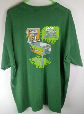 moe. Camiseta down 7 dupla face festival concerto (XL) - Imagem 1 de 3