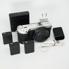 Samsung NX500 Mirrorless Digital Camera 28.2MP Body Only + 3 Batteries & Flash