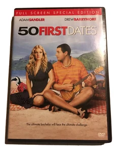 50 First Dates DVD, 2004, Special Edition - Full Frame Adam Sandler Barrymore - Imagen 1 de 4