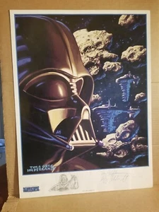 Darth Vader - Shadows of the Empire - Póster de edición limitada firmado, Hildebrandt - Imagen 1 de 9