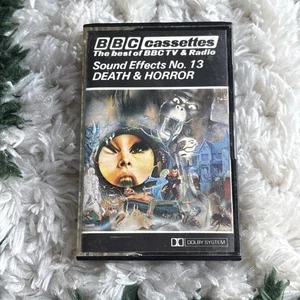 BBC Sound Effects NO. 13 - Death And Horror (BBC ZCM269) 1977 UK Cassette FOLEY - Picture 1 of 6