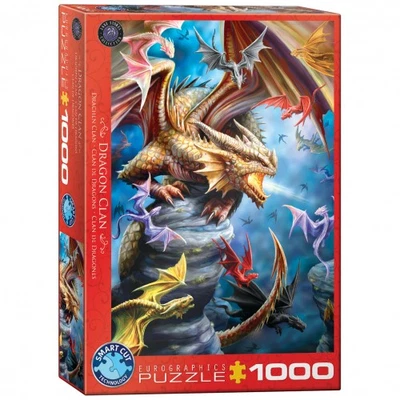Puzzle - Dragon Clan By Ann Stokes - 1000 Pieces - Image 1 of 3