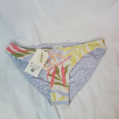 Bikini Billabong Tropic Jungle Lowrider Reversible Blanco Colorido S/8 Foto 1 de 4