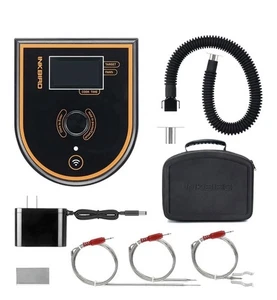 Controlador de temperatura Wifi barbacoa horno termómetro ventilador asistente soplador parrillas Kamado - Imagen 1 de 8