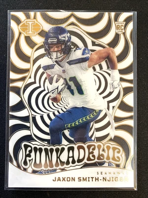 2023 Panini Illusions Funkadelic #16 Jaxon Smith-Njigba RC - Seattle Seahawks - Imagem 1 de 2