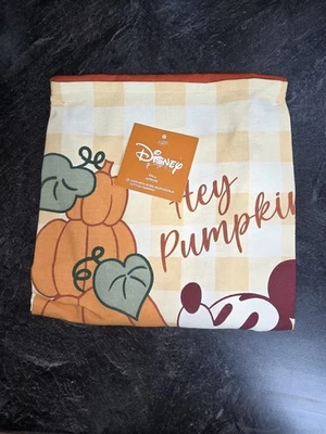 Delantal de otoño Disney Mickey Mouse Hey Pumpkin NUEVO Foto 1 de 4