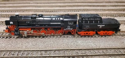Wehrmacht CUSTOM PAINT & DECALS  DB N-SCALE 52 2-10-0  EP:IV WWII - Image 1 of 4