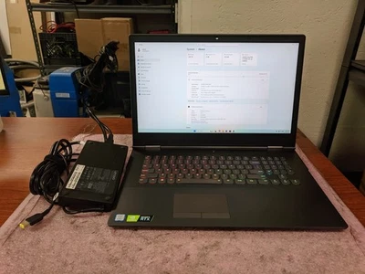 Lenovo Legion Y740-17IRHg 17" i7-9750H 32GB RAM 2TB SSD Win 11 RTX2060 w/PA C873 - Image 1 of 4