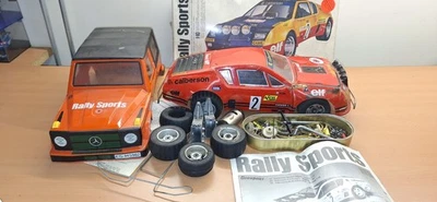 1:10 Graupner Rally Sports Renault Alpine + Mercedes G Karo Rarität - Bild 1 von 4