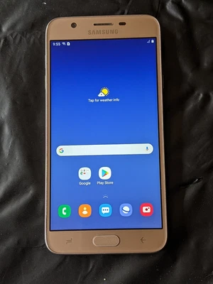 Samsung Galaxy J7 Refine SM-J737P Gold (Sprint/T-Mobile) - Great Condition - Image 1 of 4