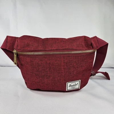 Herschel Supply Co Hip Pack 皮带袋 Fanny Pack 斜挎包 火星 红色 Heather — 第 1/4 张图片