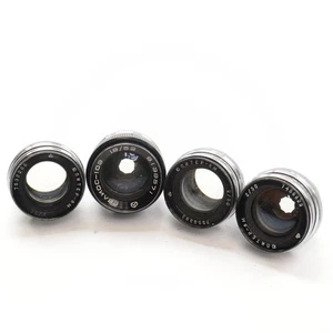 Paquete de lentes Jupiter 8M Contax / Montaje Kiev (polvoriento / neblina) -BB- - Imagen 1 de 12