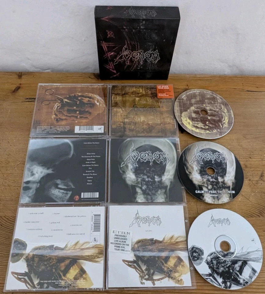 Venom – Venom Box 1 (RARE, Limited Edition, Numbered 3 CD Box Set 2003) - Image 1 of 4