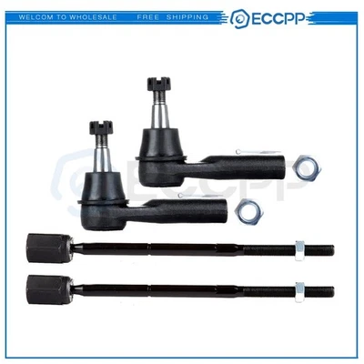 Juego de 4 barras de amarre interiores exteriores para Ford Focus y Mercury Sable 1996-2007 Foto 1 de 4