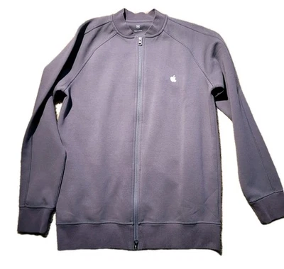 APPLE EMPLOYEE JACKET PRE-OWNED GOOD, SIZE MED., 2 MM Inspicous fade dot on back - Image 1 of 4