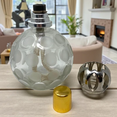 Lampe Berger催化香氛燃烧器灯磨砂圆点球现代主义 — 第 1/4 张图片