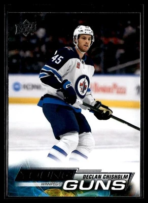 2022-23 Upper Deck Series 2 Young Guns #486 Declan Chisholm Rookie RC - Image 1 of 2