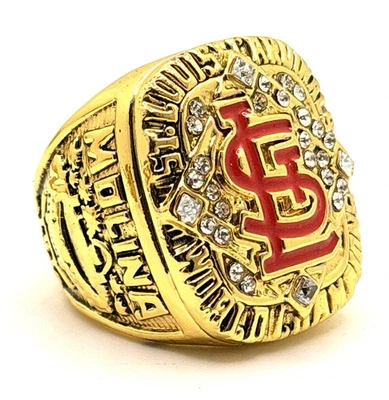 MLB / Anillo Campeonato Serie Mundial Cardenales de San Luis 2006 / Molina Foto 1 de 4