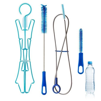 Kit de limpeza de reservatório de água multifuncional escova de limpeza de garrafa de água impressionante - Imagem 1 de 4