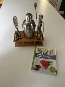 Cocktail Maker Set and Recipe Book Bundle - Picture 1 of 5