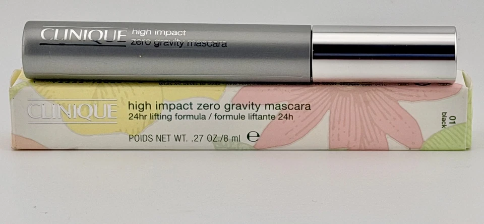 Clinique High Impact ZERO GRAVITY Mascara 01 Black 0.27 fl oz / 8 mL Lengthening - Image 1 of 4