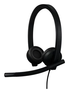 Logitech H570e Headset Wired Head-band Office/Call center USB Type-C Black - ... - Afbeelding 1 van 1