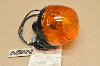 Intermitente intermitente trasero izquierdo honda 1980 xl100 s xl125 s 33650-437-770 nuevo de stock Foto 1 de 3