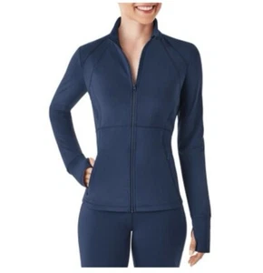Member's Mark Women's Everyday Extra Warm Moisture Wicking Jacket Blue Cove XS - Picture 1 of 7